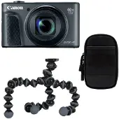Canon PowerShot SX740HS Lite Travel Kit Zwart