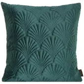 Eurofirany Decoratieve Kussenhoes Ria 45x45cm Donkergroen met Takkendessin