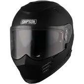 Simpson Venom Solid, integraalhelm ,Mat-Zwart ,L