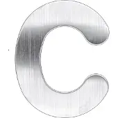 HDD pro Huisletter Plat C Inox Plus