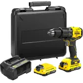 Stanley Borstelloze klopboormachine 60 Nm - Lithium 18V - 2 Accu's 2Ah - FATMAX V20 - SFMCD715D2K-QW