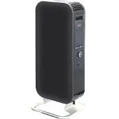 Mill AB-H1000DN BLACK - design olieradiator - 1000 Watt - droogt de lucht niet uit - stil - zwart- 5 jaar garantie