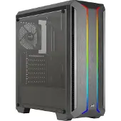 Aerocool ACCM-PV39012.11, Midi Skyline v1, compatibel met MicroATX/ATX/MiniITX (Zwart/Zilver)