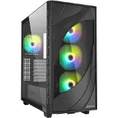 Sharkoon PC-behuizing - - Rebel C80G RGB - Tempered glass - PWM-ventilatoren - USB-C