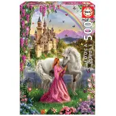 Sonstige Verlage -Puzzel - Sprookjes en Unicorn - 500 stukjes - Legpuzzel