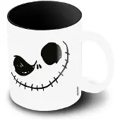 KARACTERMANIA - Disney - Nightmare Before Christmas - Gezicht - Mok in geschenkverpakking - Mokken - koffietassen - Zwart