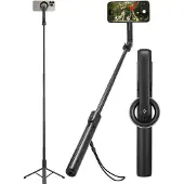 Spigen S580W MagSafe Bluetooth Selfie Stick / Tripod Statief Zwart