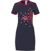 Rebelle Blauw nachthemd kreeft - Blauw - Maat - 44