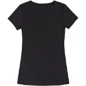 Joha - Women's Blouse S/S - Merino-ondergoed L, zwart