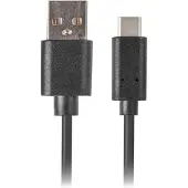 Lanberg Kabel USB A naar USB C Lanberg CA-USBO-20CU-0010-BK