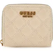 GUESS Portemonnee Giully Zip Around Wallet Almond Beige