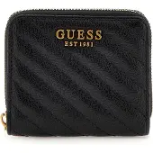 GUESS Portemonnee Sela SLG Zip Around Black Zwart