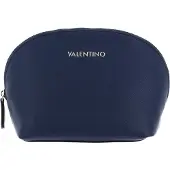 Valentino Cosmetische tas Beauty Morbido Arepa Cosmetic Purse Blu Donkerblauw