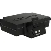Krups Iconic FDK462 - Tosti-apparaat - Keramische Anti-aanbaklaag - Verticaal Opbergen - 850W - Zwart