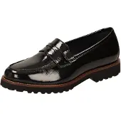 Sioux 6653 Instappers | Maat 6.5 Dames Zwart