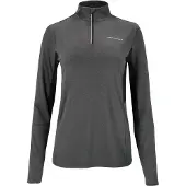 Endurance Functioneel shirt 'Jocee' grijs gemêleerd / zwart / wit