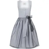 Stockerpoint Dirndl 'Audrey' lichtgrijs