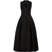 Stockerpoint Dirndl 'Akina' groen / zwart / wit