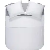 Primaviera Deluxe Primaviera dekbedovertrek effen - wit - Bamboe - 1-persoons (140x220 + 60x70cm)