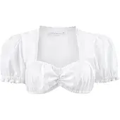 Stockerpoint Klederdracht blouse 'Tania' wit