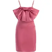 Faina Cocktailjurk lichtroze