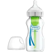 Dr. Brown's Options+ Anti-colic Bottle | Brede halsfles 270 ml glas