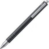 Lamy swift rollerball 334 Antrazit - gemaakt van roestvrij staal in matte lakafwerking - zonder dop met intrekbare clip - Incl. vulling M 66 B blauw