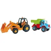 AVC Kiepwagen Met Netwerkexcavator 64x23x16 Cm