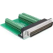 DeLOCK Seriële connector 37-pins SUB-D (m) - 39-pins Terminal Block / schroeven