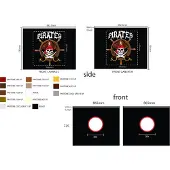 Vipack Speelgordijn pirates