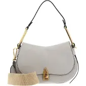 Coccinelle Magische handtas leer 22 cm gelso