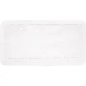 Differnz Tutus Anti-slip inlegmat Bad 68x36cm Wit