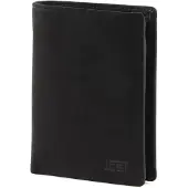 Jost Leren Portemonnee Vaxholm Wallet Black Zwart