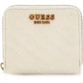 GUESS Portemonnee Sela SLG Zip Around Bone Beige