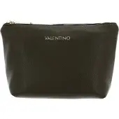 Valentino Toilettas Ring Re Soft Cosmetic Case Militare Olijfgroen