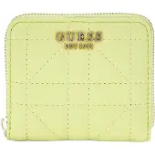 GUESS Portemonnee Assia SLG Zip Around Wallet Chartreuse Geel