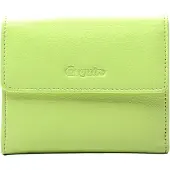 Esquire Leren Portemonnee Viktoria Little Wallet Lime Lichtgroen