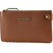 Mandarina Duck Leren Kaarthouder Luna Credit Card Holder Caramel Cafe Bruine