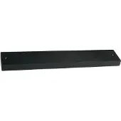 Yaxell Messenstrip van Bamboe Zwart 34,5 cm - Magnetisch en Duurzaam - Voor 5 Messen - Inclusief Bevestigingsmateriaal - Veilig en Elegant