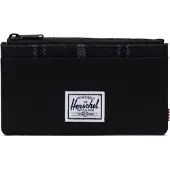 Herschel Kaarthoes Oscar II RFID Wallet Black / Grayscale Plaid Zwart