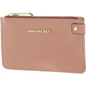 Mandarina Duck Leren Kaarthouder Luna Credit Card Holder Desert Sand Oud roze