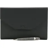 HUGO BOSS Schrijfmappen Rive Writing Set Black Zwart