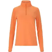 Endurance Functioneel shirt 'Almati' zilvergrijs / mandarijn