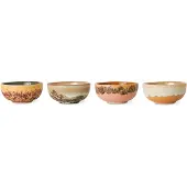 HK Living kom 70s (Ø8,3 cm) (set van 4)