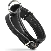 Julius-K9 Eco Lederen halsband - Met handvat - 40mm x 50cm