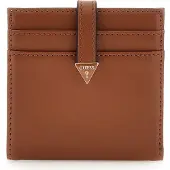 GUESS Kaarthoes Laurel SLG Tab Card Case Cognac Bruine