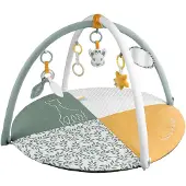 Sophie de Giraf Reverso Activity & Foto speelkleed - Babygym - Speelmat - Machinewasbaar - Vanaf 0 maanden - 50 x 90 x 90 cm - Groen/Geel/Wit