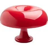 Artemide Nessino Tafellamp Special Edition Rood - Tafellampen Polycarbonaat Red - 0039080A