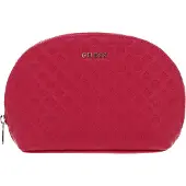 GUESS Utensil zak Dome Cosmetic Pouch Bright Pink Roze
