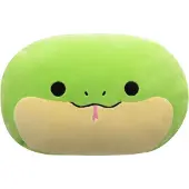 Squishmallows Amalie The Green Snake Yellow Belly 30cm